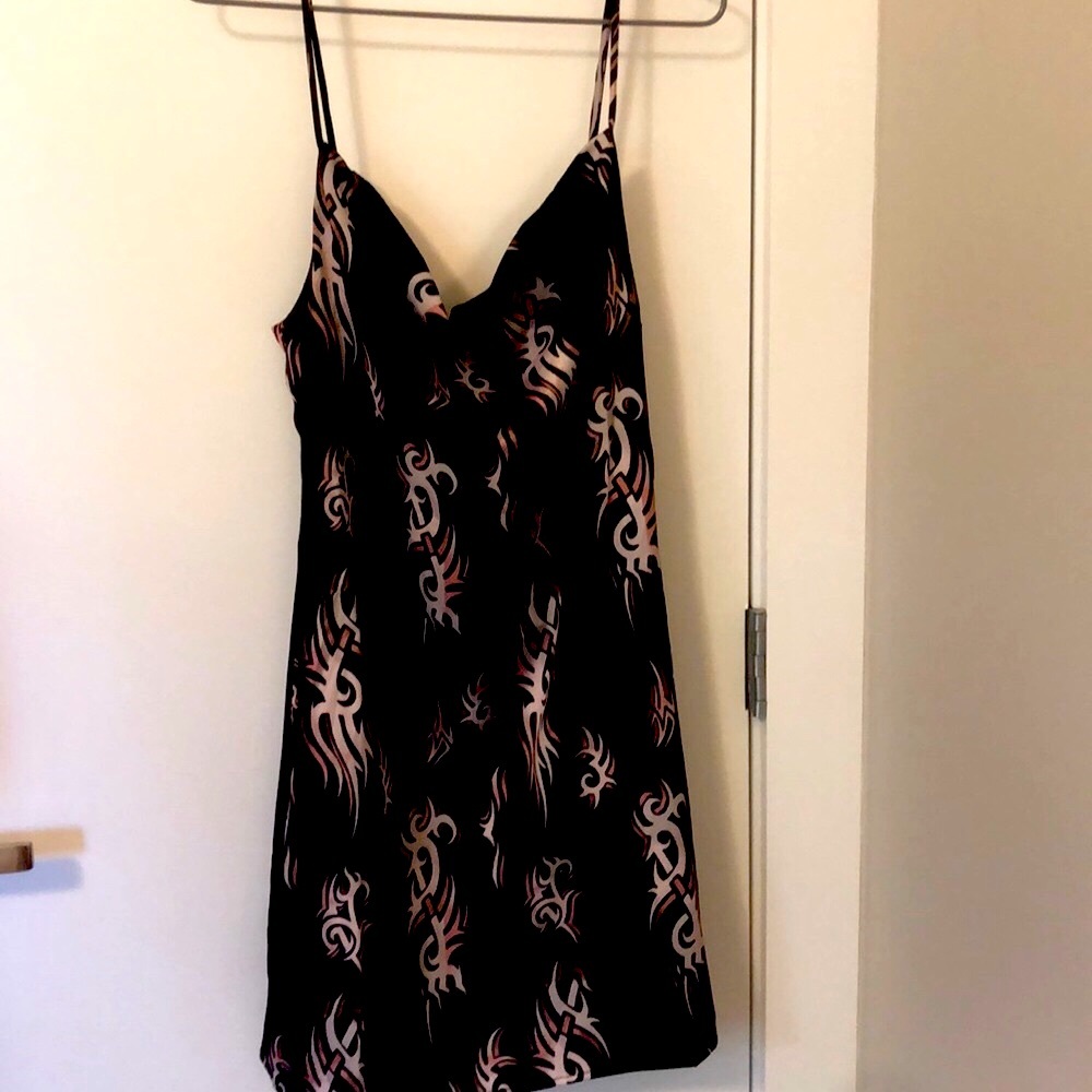 NWT Cowl neck urban outfitters satin slip dress